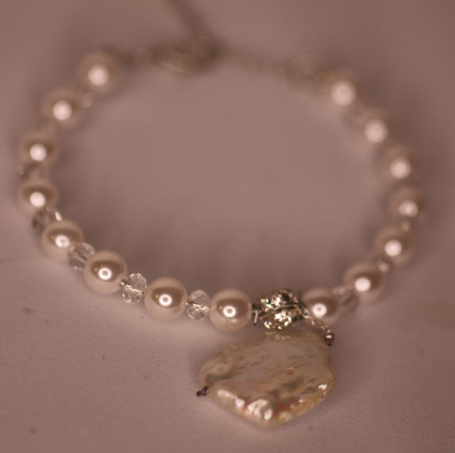 AP0008 ....25 € Sold Süßwasserperlen, Zuchtperlen, Barockperlen